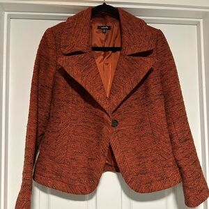 Burnt Orange Jacket Blazer
